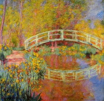 Claude Oscar Monet : The Japanese Bridge